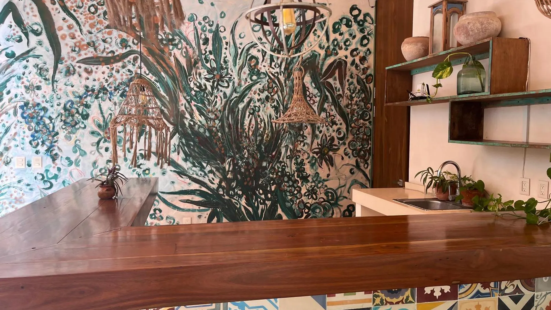 아파트 Luxe 3Br Stay - Private Terrace, Pool & Vibes 툴룸 멕시코