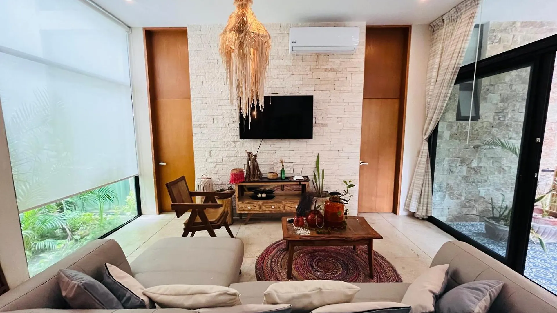 Luxe 3Br Stay - Private Terrace, Pool & Vibes Tulum Apartment