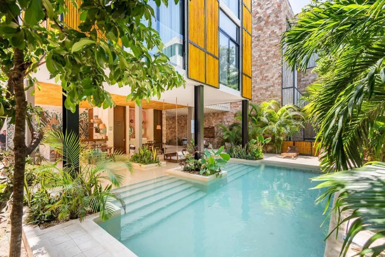Luxe 3Br Stay - Private Terrace, Pool & Vibes Tulum Apartment