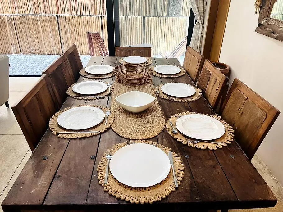 Luxe 3Br Stay - Private Terrace, Pool & Vibes Tulum Apartment
