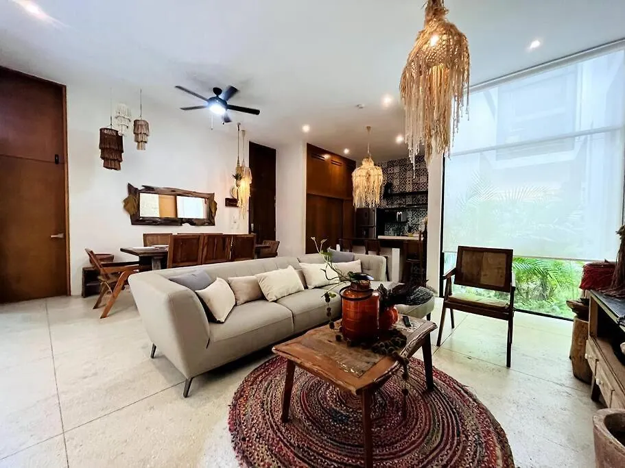 Luxe 3Br Stay - Private Terrace, Pool & Vibes Tulum